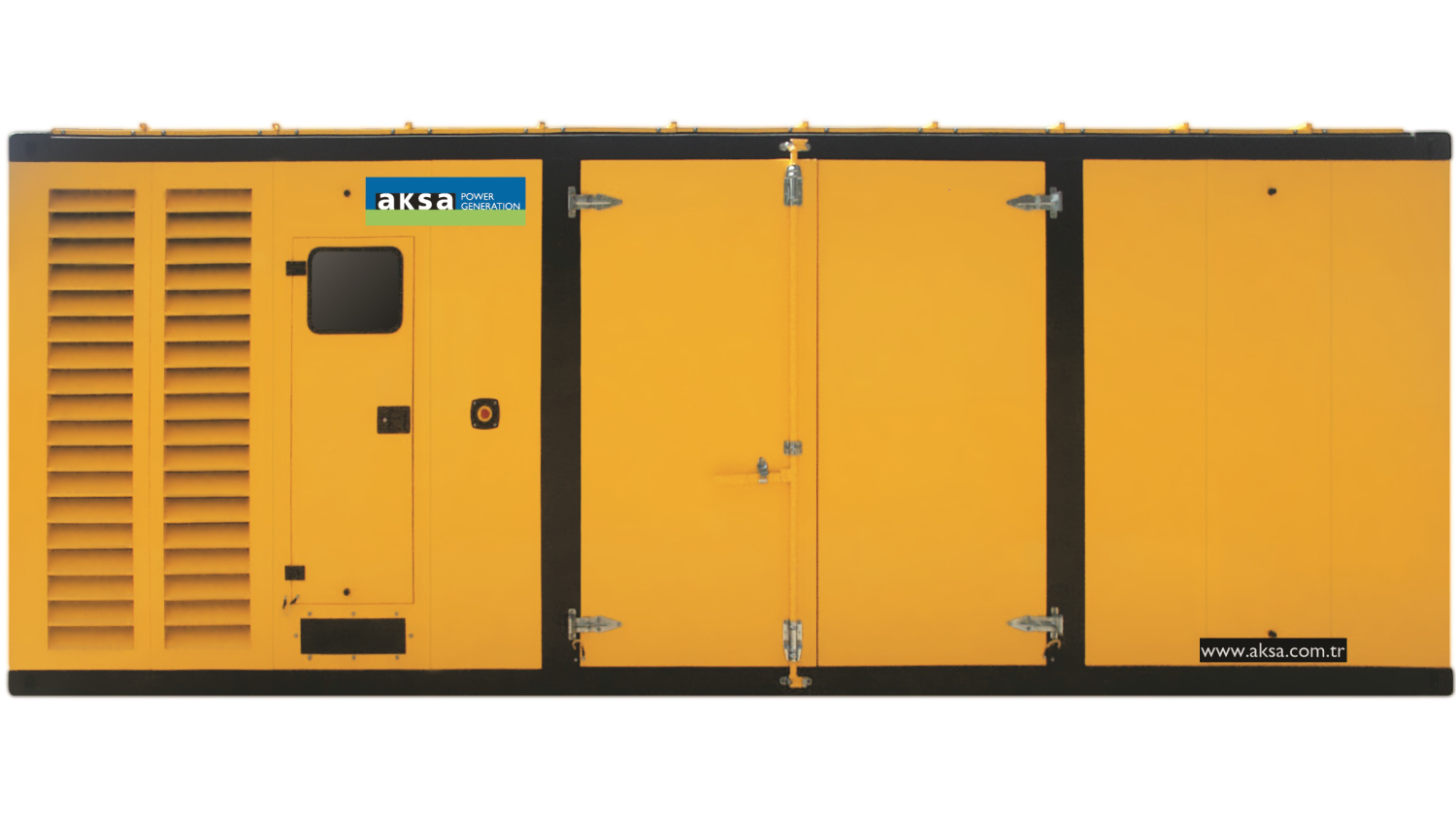 Дизельный генератор Aksa APD-1100P в кожухе