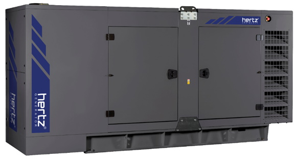 Дизельный генератор Hertz HG 220 DL в кожухе