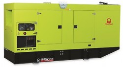 Дизельный генератор Pramac GSW 705DO в кожухе