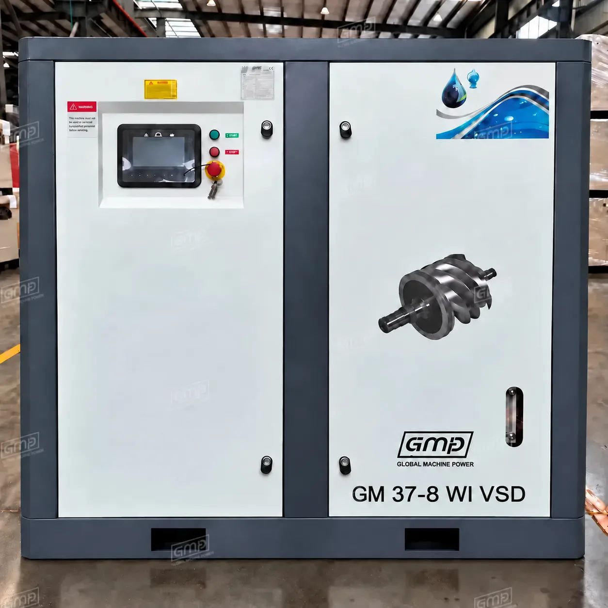Безмасляный компрессор GMP GM 37-8 WI VSD