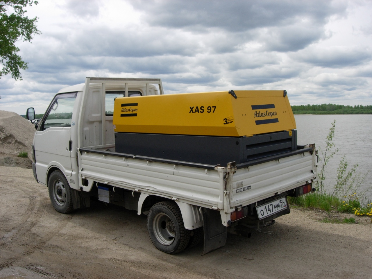 Дизельный компрессор Atlas Copco XAS 97 DD