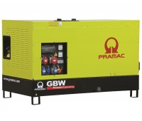 Дизельный генератор Pramac GBW 10 P 3 фазы в кожухе с АВР
