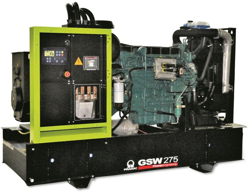 Дизельный генератор Pramac GSW 275 DO с АВР