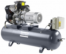 Поршневой компрессор Atlas Copco LE 7-10 Receiver Mounted Unsilenced