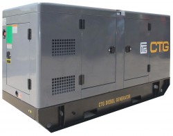 Дизельный генератор CTG AD-660WU в кожухе с АВР