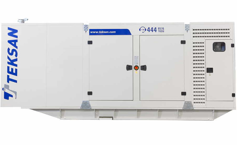 Дизельный генератор Teksan TJ700DW в кожухе
