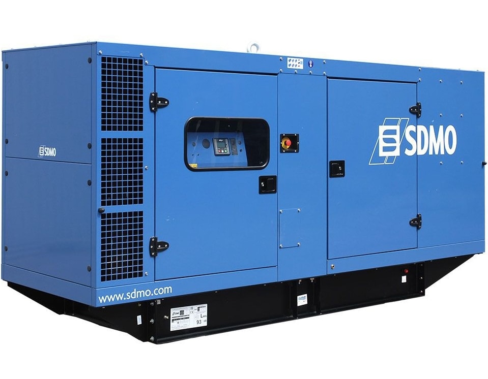 Дизельный генератор SDMO J165K в кожухе