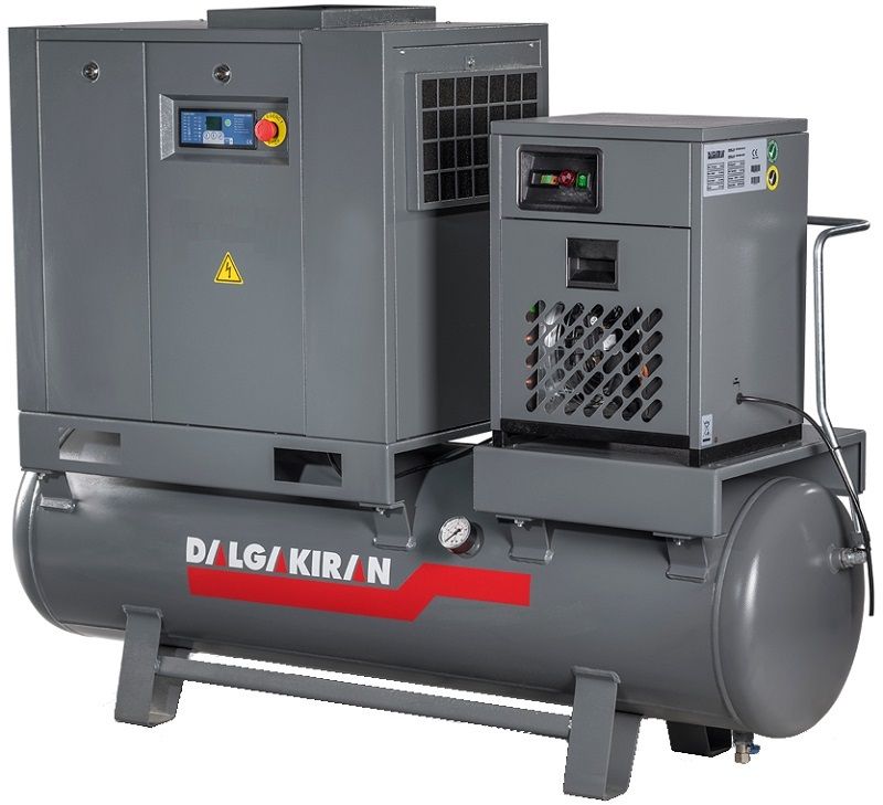 Винтовой компрессор Dalgakiran F 3 10 250 Compact