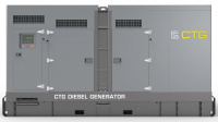 Дизельный генератор CTG 165C в кожухе с АВР