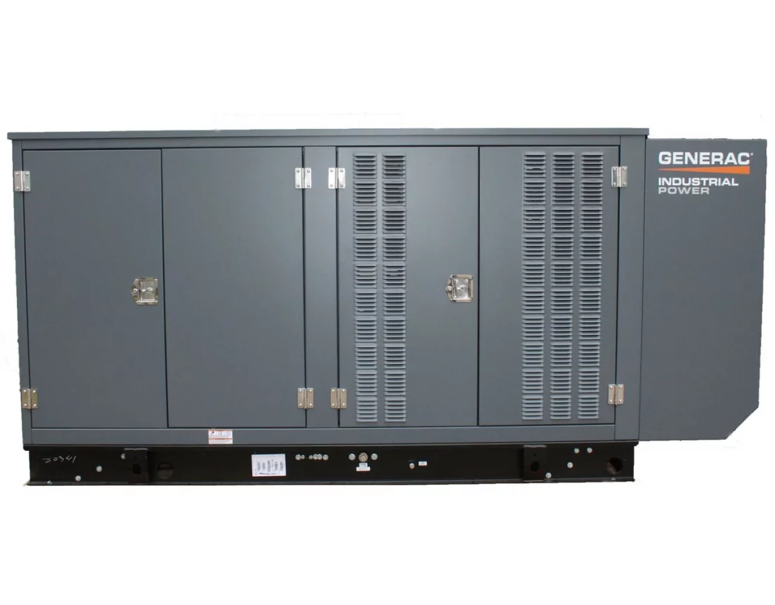 Газовый генератор Generac SG104 в кожухе с АВР