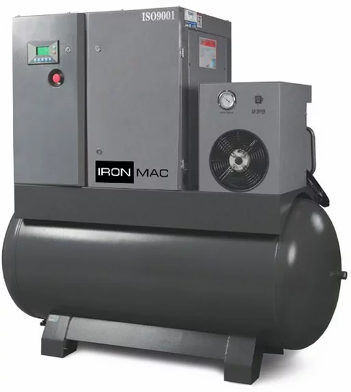 Винтовой компрессор IRONMAC IC 30/8 AM VSD DF 500L