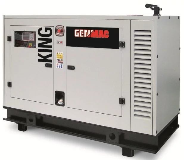 Дизельный генератор Genmac G85JS в кожухе с АВР