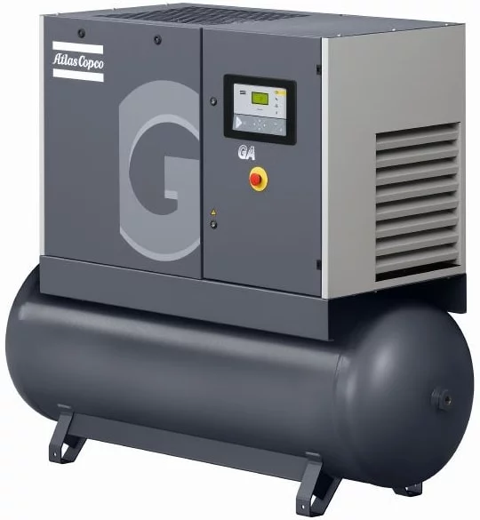Винтовой компрессор Atlas Copco GA 15 7,5 с ресивером