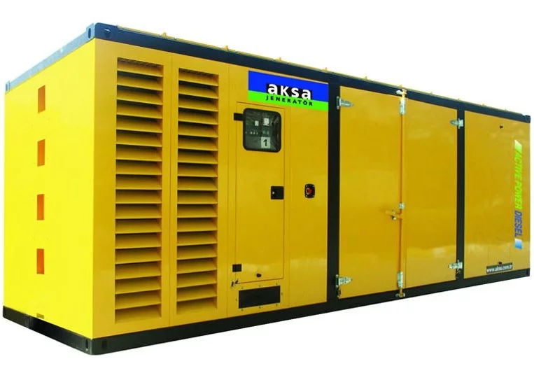 Дизельный генератор Aksa AC-880 в кожухе с АВР