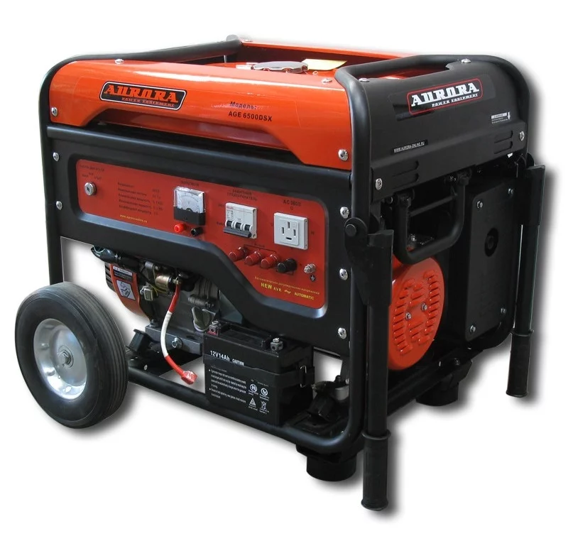 Бензиновый генератор Aurora AGE 6500 DSX
