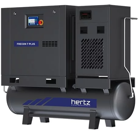 Винтовой компрессор Hertz FRECON 7 Plus Compact 7,5