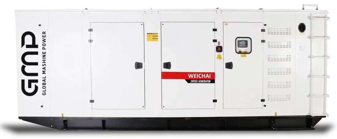 Дизельный генератор Weichai GMP 715WA в кожухе