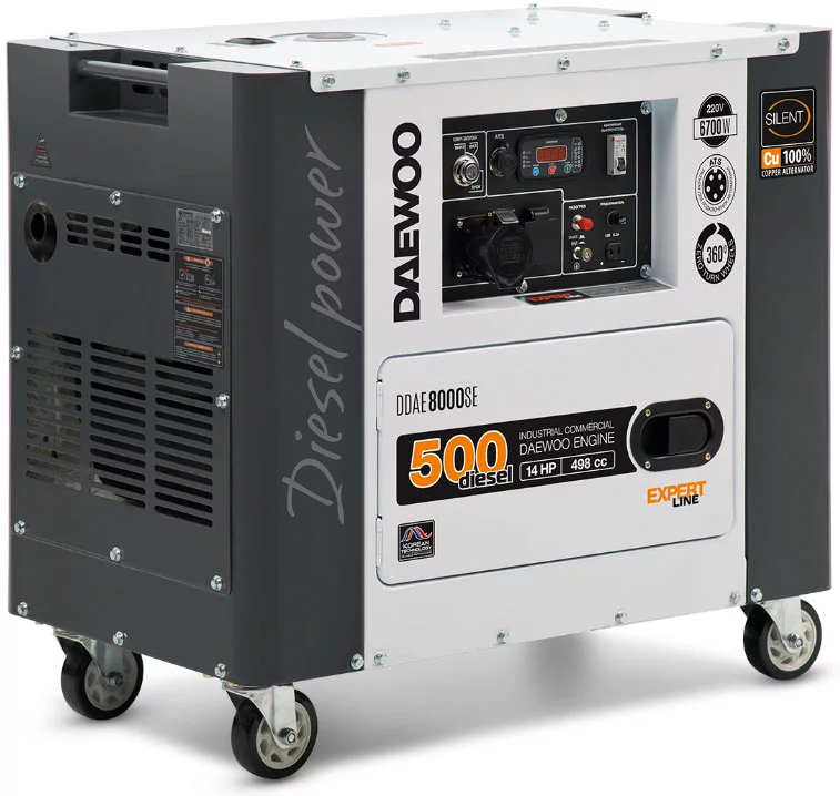 Дизельный генератор Daewoo DDAE 8000SE
