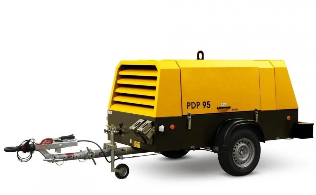 Дизельный компрессор Dalgakiran PDP 95-10 (фикс без тормоза)
