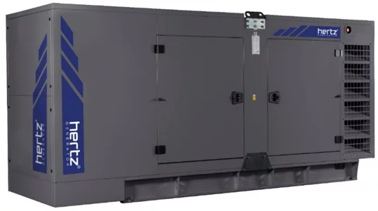Дизельный генератор Hertz HG 440 BC в кожухе