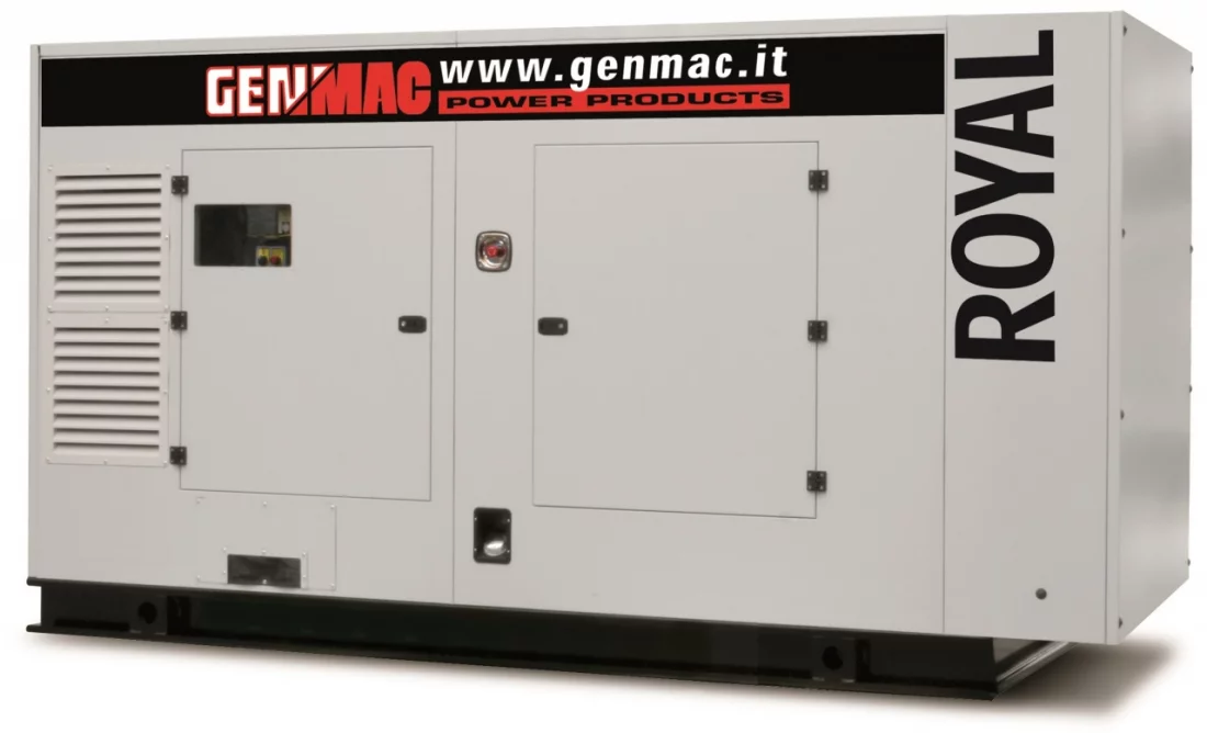 Дизельный генератор Genmac G 250I в кожухе с АВР