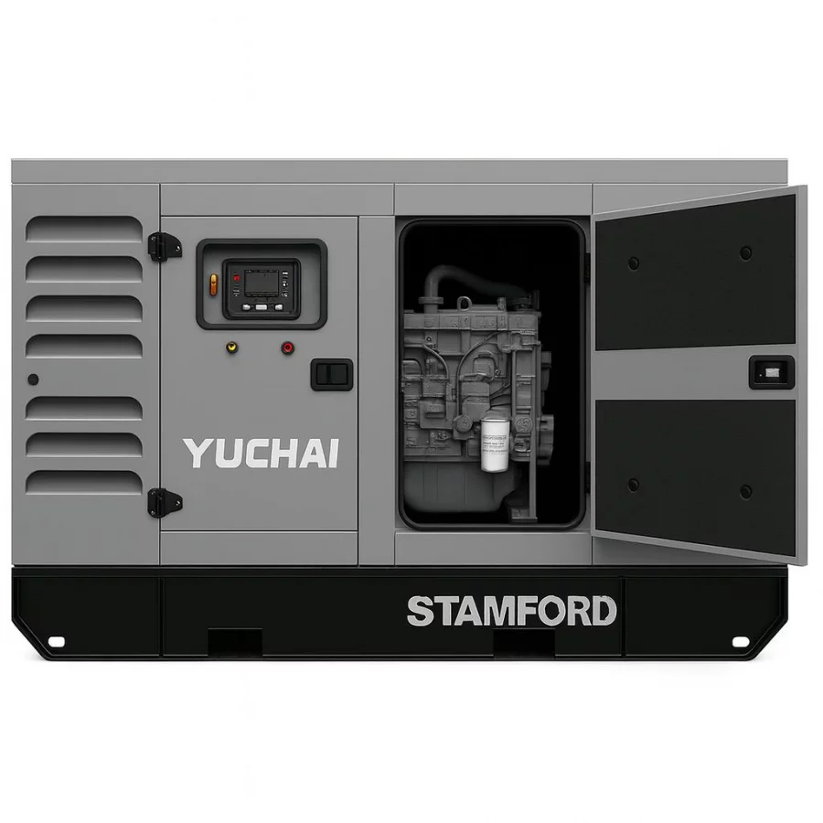 Дизельный генератор Yuchai GMP AY69 в кожухе
