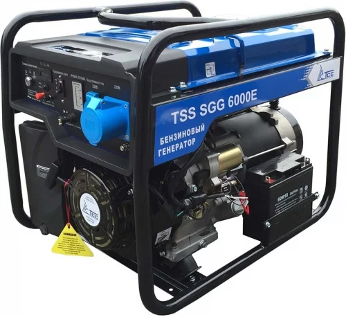 Бензиновый генератор ТСС SGG 6000E с АВР