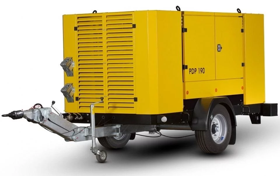 Дизельный компрессор Dalgakiran PDP 190-14 (фикс с тормозом)