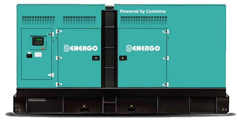 Дизельный генератор Energo AD400-T400C-S в кожухе