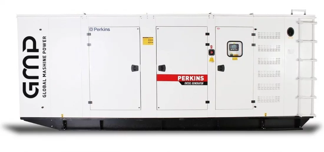 Дизельный генератор Perkins GMP 1100PM в кожухе