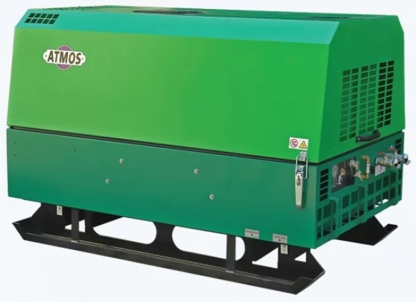 Дизельный компрессор Atmos PDP 95 7 на салазках