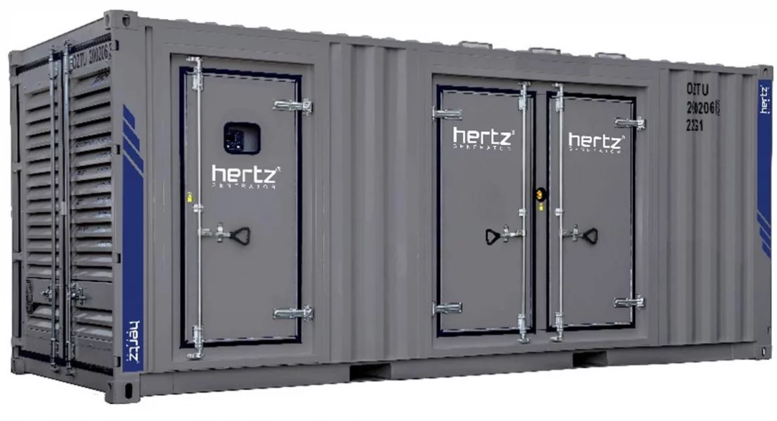 Дизельный генератор Hertz HG 1650 BC в кожухе