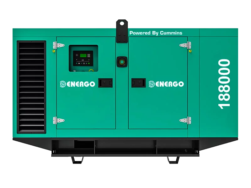 Дизельный генератор Energo AD250-T400C-S в кожухе