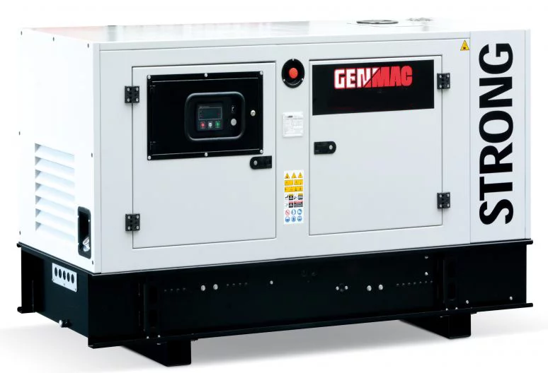 Дизельный генератор Genmac G30JS в кожухе с АВР