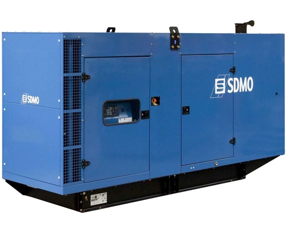 Дизельный генератор SDMO D330 в кожухе