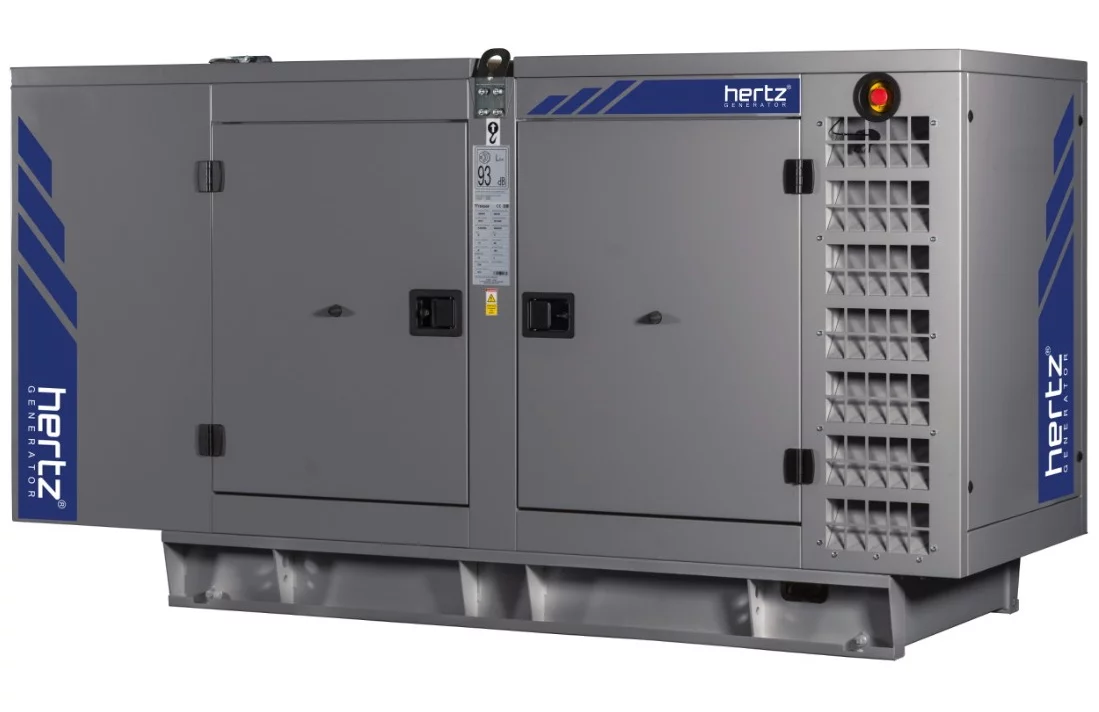 Дизельный генератор Hertz HG 130 DC в кожухе