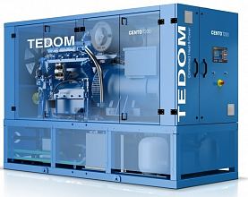 Газовый генератор Tedom Cento T80 в кожухе — фото 2