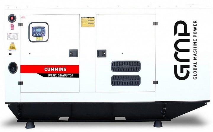 Дизельный генератор Cummins GMP 110CL в кожухе