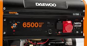 Бензиновый генератор Daewoo GDA 7500E-3 — фото 4