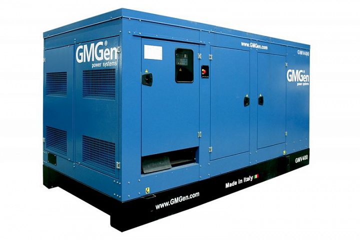 Дизельный генератор GMGen GMV400 в кожухе с АВР