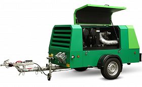 Дизельный компрессор Atmos PDP 65 7 регул с тормозом — фото 3