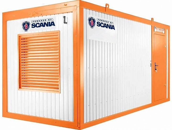 Дизельный генератор Scania GMP 619 в контейнере