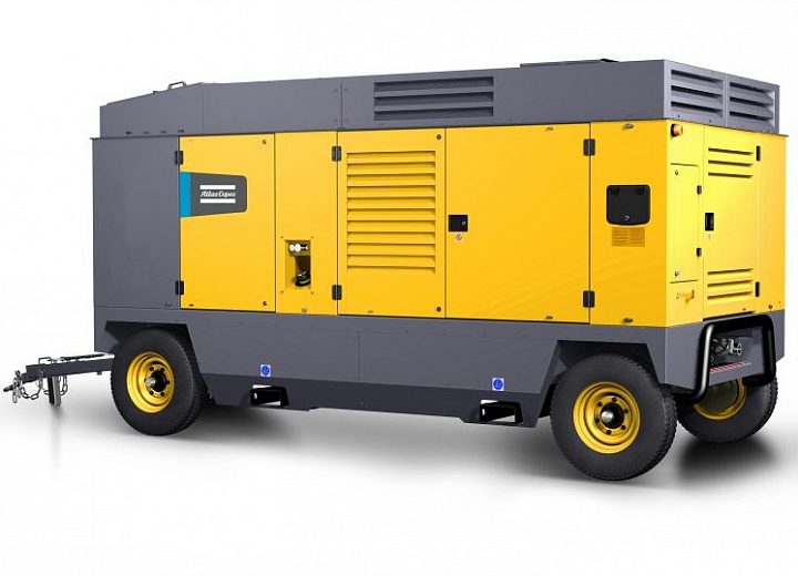 Дизельный компрессор Atlas Copco X 1300 20 на шасси
