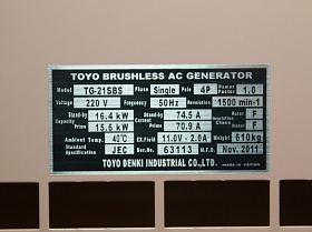 Дизельный генератор Toyo TG-21SBS — фото 33