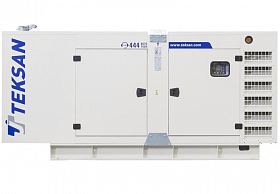 Дизельный генератор Teksan TJ500BD5C в кожухе — фото 1