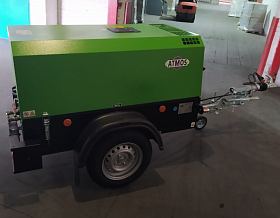 Дизельный компрессор Atmos PDP 20 7 регул без тормоза — фото 4