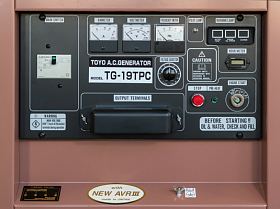 Дизельный генератор Toyo TG-19TPC — фото 3