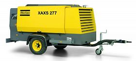 Дизельный компрессор Atlas Copco XAXS 277 CD на шасси — фото 1