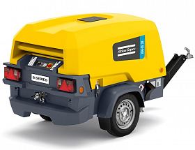 Дизельный компрессор Atlas Copco XAHS 38 на шасси — фото 2