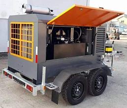 Дизельный компрессор Denair DACY-5/8 — фото 2
